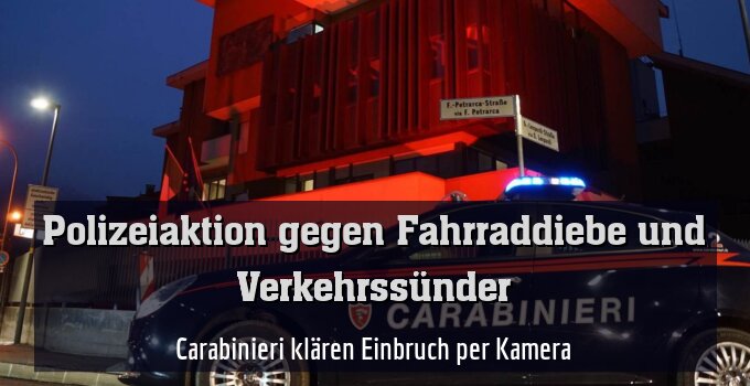 Carabinieri klären Einbruch per Kamera