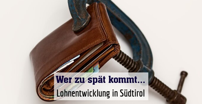 Lohnentwicklung in Südtirol
