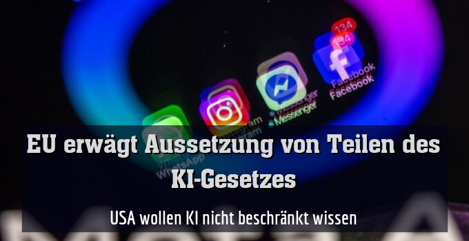 USA wollen KI nicht beschränkt wissen