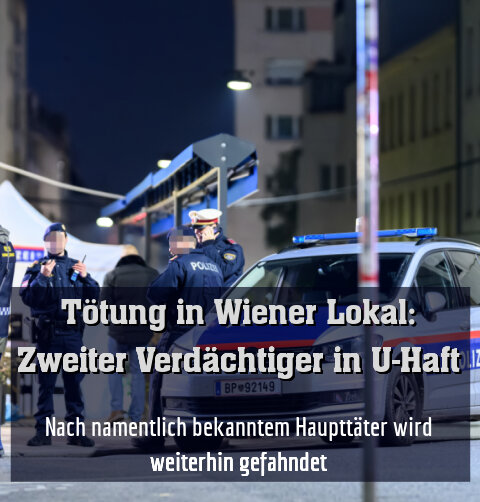 Nach namentlich bekanntem Haupttäter wird weiterhin gefahndet