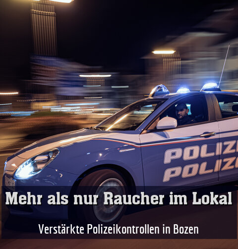 Verstärkte Polizeikontrollen in Bozen