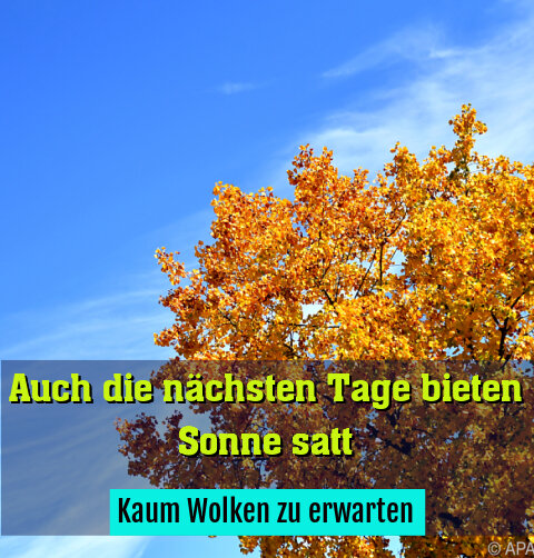 Kaum Wolken zu erwarten