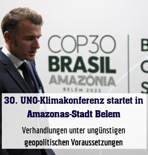 Verhandlungen unter ungünstigen geopolitischen Voraussetzungen