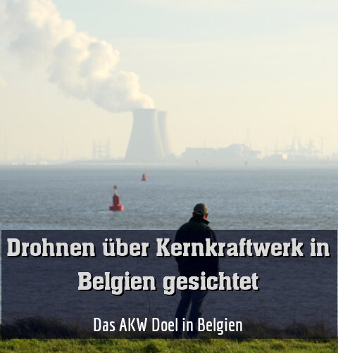 Das AKW Doel in Belgien