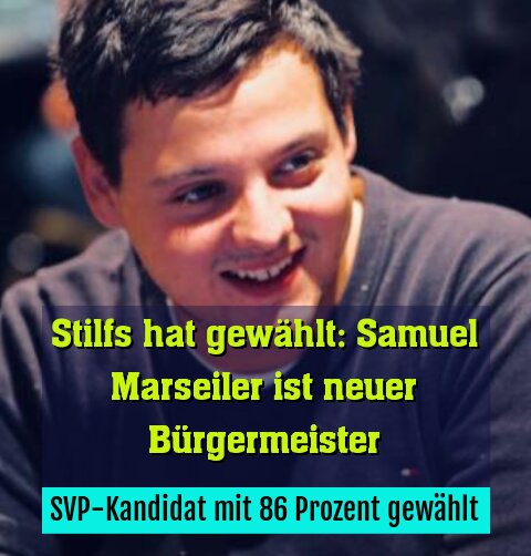 SVP-Kandidat mit 86 Prozent gewählt