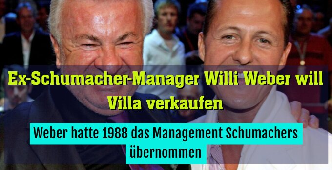 Weber hatte 1988 das Management Schumachers übernommen