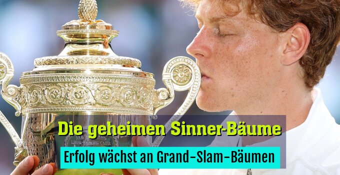 Erfolg wächst an Grand-Slam-Bäumen