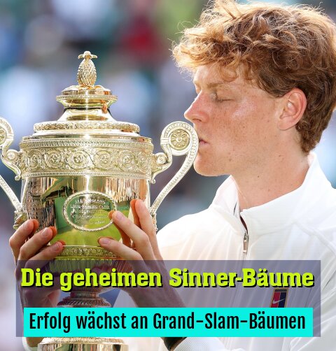 Erfolg wächst an Grand-Slam-Bäumen