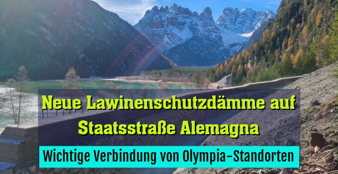 Wichtige Verbindung von Olympia-Standorten