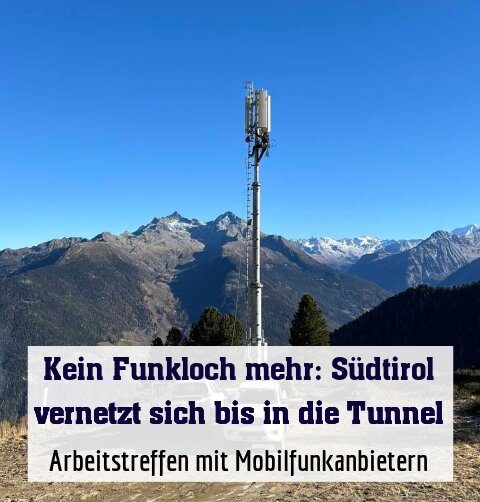 Arbeitstreffen mit Mobilfunkanbietern