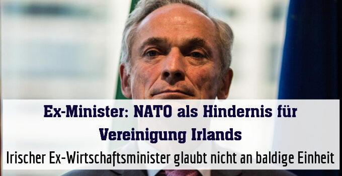 Irischer Ex-Wirtschaftsminister glaubt nicht an baldige Einheit