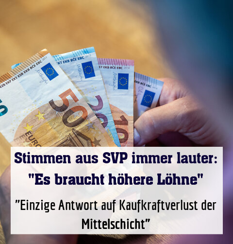 "Einzige Antwort auf Kaufkraftverlust der Mittelschicht"
