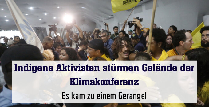 Es kam zu einem Gerangel