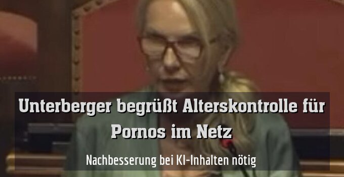 Nachbesserung bei KI-Inhalten nötig