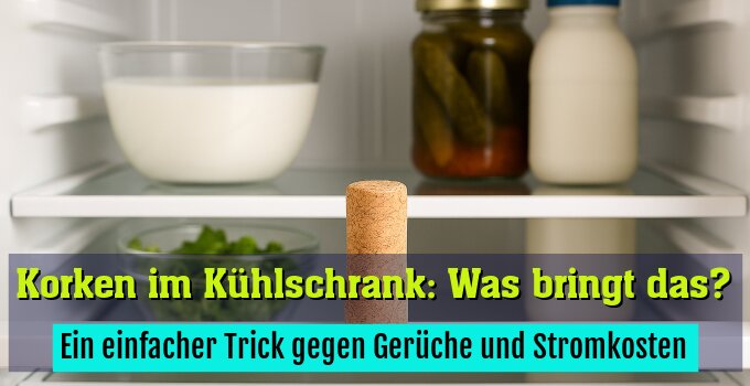 Ein einfacher Trick gegen Gerüche & Stromkosten