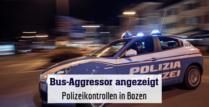 Polizeikontrollen in Bozen