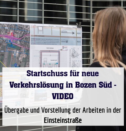 Übergabe und Vorstellung der Arbeiten in der Einsteinstraße