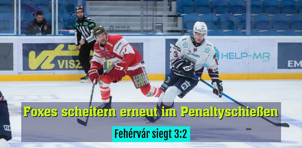 Fehérvár siegt 3:2