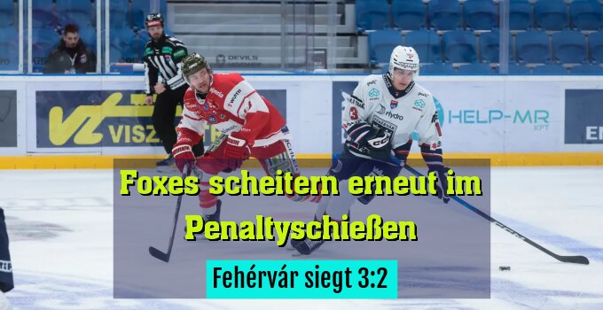 Fehérvár siegt 3:2