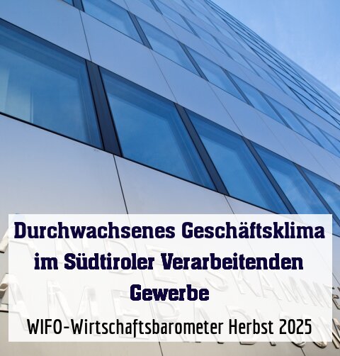 WIFO-Wirtschaftsbarometer Herbst 2025