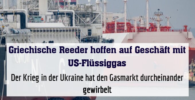 Der Krieg in der Ukraine hat den Gasmarkt durcheinander gewirbelt