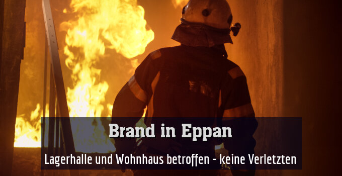 Lagerhalle und Wohnhaus betroffen - keine Verletzten