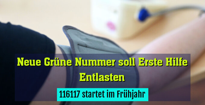 116117 startet im Frühjahr