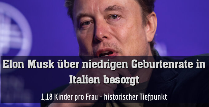 1,18 Kinder pro Frau - historischer Tiefpunkt