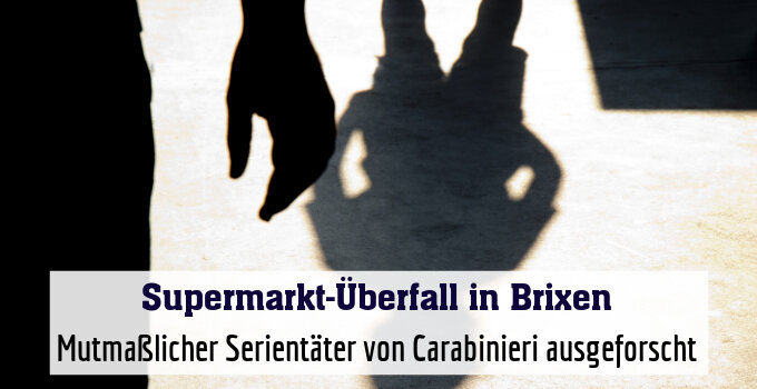 Mutmaßlicher Serientäter von Carabinieri ausgeforscht