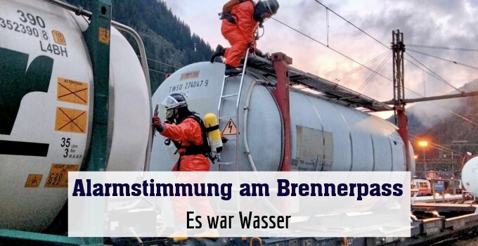 Es war Wasser