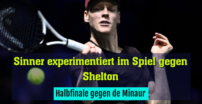 Halbfinale gegen de Minaur