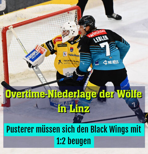 Pusterer müssen sich den Linzern mit 1:2 beugen