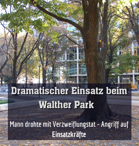Mann drohte mit Verzweiflungstat - Angriff auf Einsatzkräfte