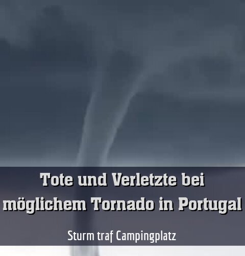 Sturm traf Campingplatz