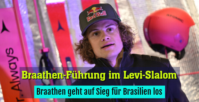 Braathen geht auf Sieg für Brasilien los