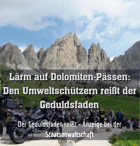 Der Geduldsfaden reißt - Anzeige bei der Staatsanwaltschaft
