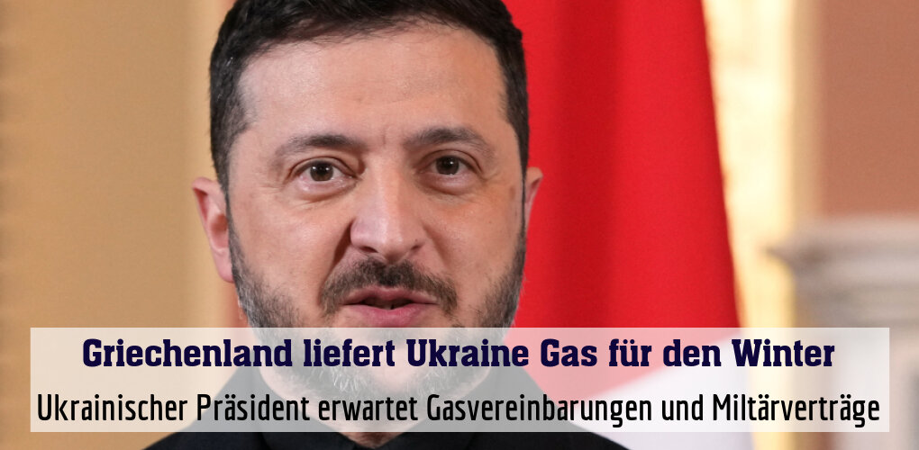 Ukrainischer Präsident erwartet Gasvereinbarungen und Miltärverträge
