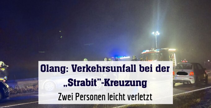 Zwei Personen leicht verletzt