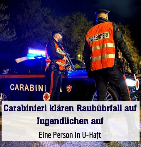 Eine Person in U-Haft