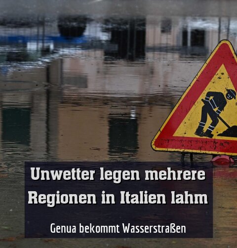 Genua bekommt Wasserstraßen