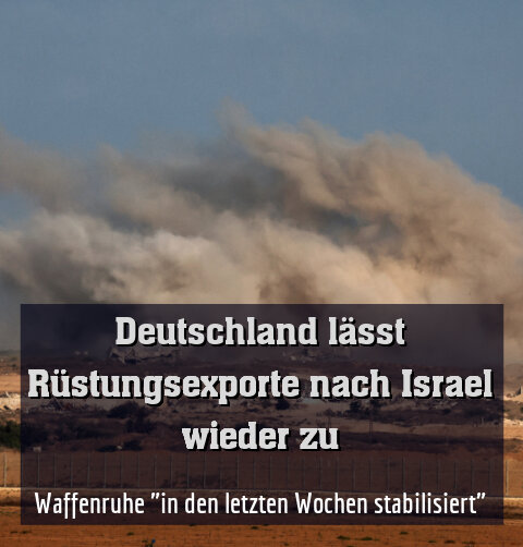 Waffenruhe "in den letzten Wochen stabilisiert"
