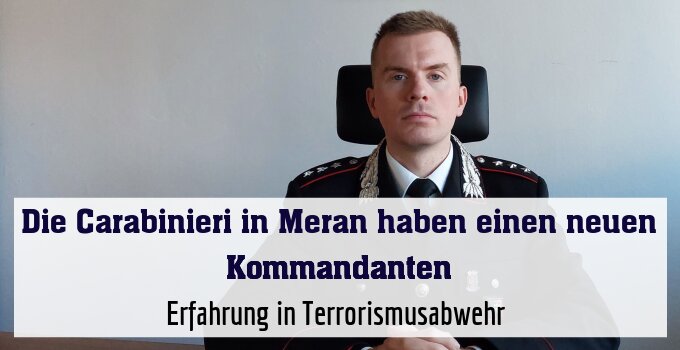 Erfahrung in Terrorismusabwehr 