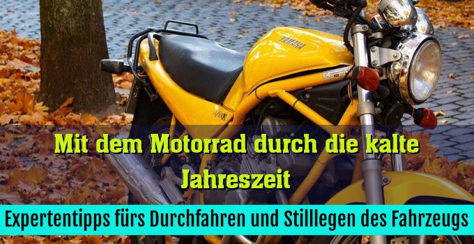 Expertentipps fürs Durchfahren und Stilllegen des Fahrzeugs