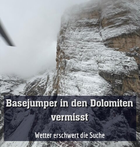 Wetter erschwert die Suche