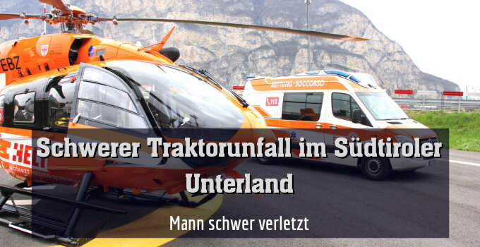 Mann schwer verletzt