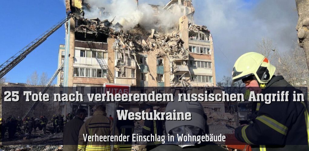 Verheerender Einschlag in Wohngebäude