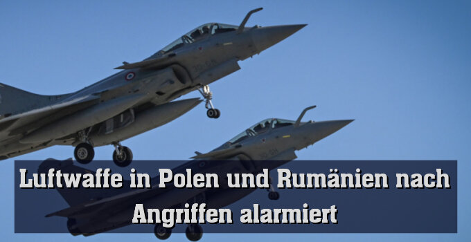 Rumänische Kampfjets stiegen auf (Archivbild)