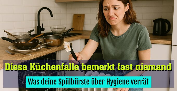 Was deine Spülbürste über Hygiene verrät