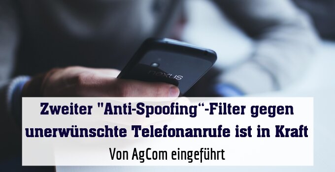 Von AgCom eingeführt