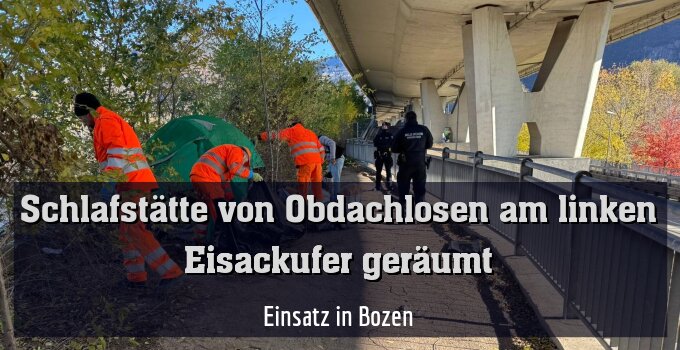 Einsatz in Bozen